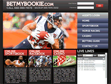 Tablet Screenshot of betmybookie.com